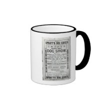 Poster advertising Cruft's Dog Show Coffee Mugs