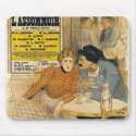 Poster advertising L'Assommoir by M.M.W. mousepads