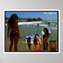 POSTER - Amanda in Huntington Beach