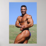Poster, Anthony Marmon, Side Chest