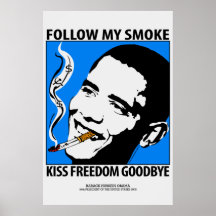Poster: Anti Barack Obama Political Satire