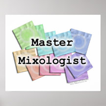 Poster, Art - Master Mixologist