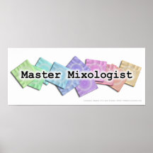 Poster, Art - Master Mixologist Long