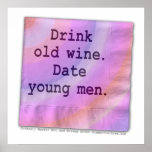 Poster, Art - Old Wine Young Men