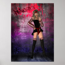 Poster Art Pin-up Girls Bad Girl