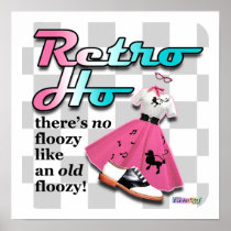 Poster, Art - Retro Ho Cougar