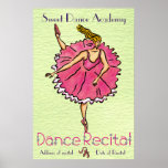 Poster Ballerina Dance Recital