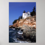 Poster / Bass Harbour Head Lighthouse Maine