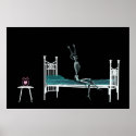 Poster - Bedtime X-Ray Skeleton Original posters