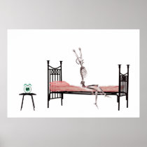 Poster - Bedtime X-Ray Skeleton Original Negative