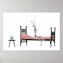 Poster - Bedtime X-Ray Skeleton Original Negative