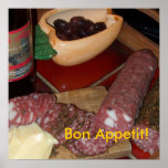 Poster: "Bon Appetit!"