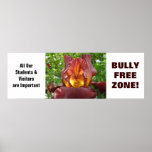 Poster BuLLY FREE ZONE! School Kids Students posters