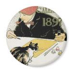 Poster Calendar 1897 Fridge Magnets