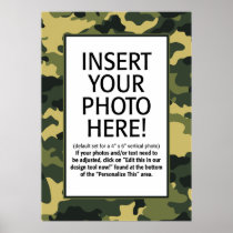 POSTER: camouflage border