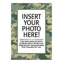 POSTER: camouflage border posters
