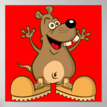 POSTER "cartoon" rodent