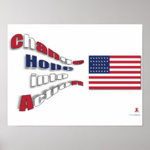 Poster. Change Hope into Action