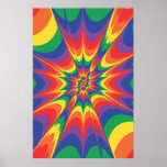 Poster: Colour Explosion: Vector Art posters