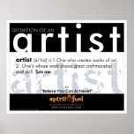 Poster Definition - Artist posters