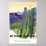 Poster: "Desert Cactus" by Geraldine posters