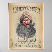 Poster for a Christmas pantomime