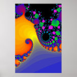 Poster: Fractal Spirals posters