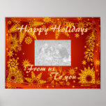 Poster- Holidays Photo Greetings posters