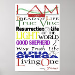Poster I Am Sayings posters