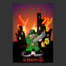 Poster "In Peaces" - by Kev Moore posters