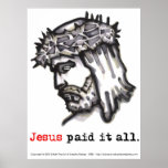 Poster Jesus Paid It All (Saviour 4) posters
