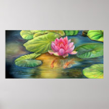 Poster - Lilly Pond