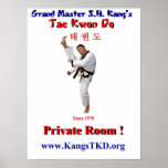 Poster-Master Perry Front Kick-Private Room posters