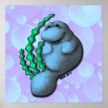 Poster - Mia Manatee