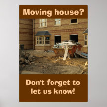 Poster: Moving house