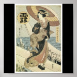 Poster of a beautiful old Japanese Painting