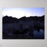 Poster Of Hoover Dam At Sunset posters