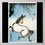 Poster of Japanese painting c. 1830's