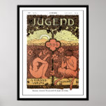Poster: Pipes of Pan - Jugend Magazine May 1896