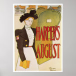 Poster/Priint:  Harper's August - Edward Penfield