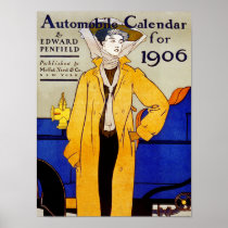 Poster/Priint:  Vintage - Auto Calendar - Penfield