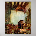 Poster/Print: Alchemist and His Gold-Edmund Dulac