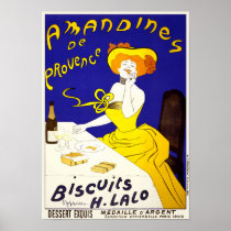 Poster/Print: Amandines de Provence by Cappiello