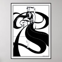 Poster/Print:  Beardsley Illustration