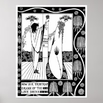 Poster/Print: Beardsley -The Love Drink