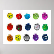 poster print capoeira martial arts moves ginga