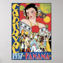 Poster/Print: Carnival 1937 Panama