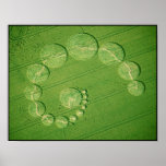 Poster Print:  Crop Circle - Single Julia