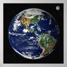 Poster/Print:   Earth from Space - NASA