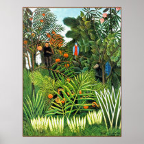 Poster/Print: Exotic Landscape  (Paysage Exotique)